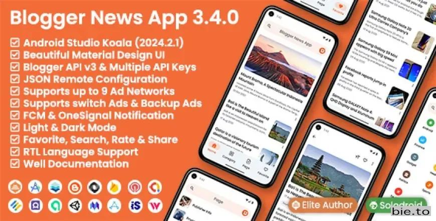 Blogger News App - Blogger API