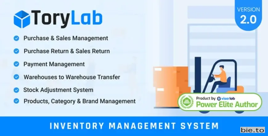 ToryLab - Inventory Management System