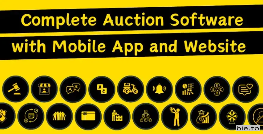 Complete Auction & Bidding Platform - All-in-One Auction for Your Auction Business & Auction House