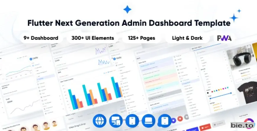 Unity - Multipurpose Admin & Dashboard Template