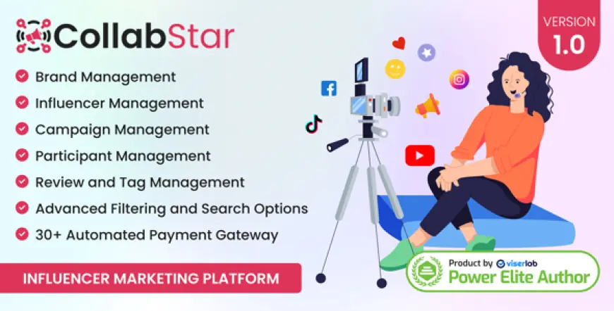 CollabStar - Influencer Marketing Platform