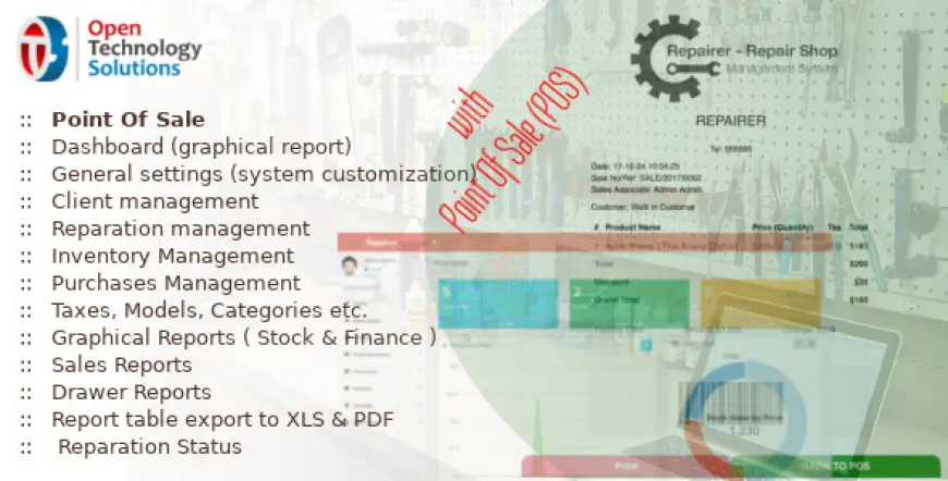 Repairer - Repair Shop Management System With Point Of Sale