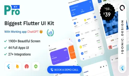 ProKit - Best Selling Flutter UI Kit
