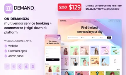 On-Demand24 - Multivendor Service Booking