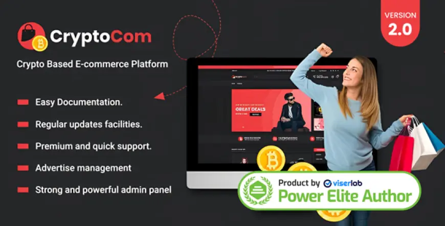 CryptoCom - Crypto Based Ecommerce Shopping Platform