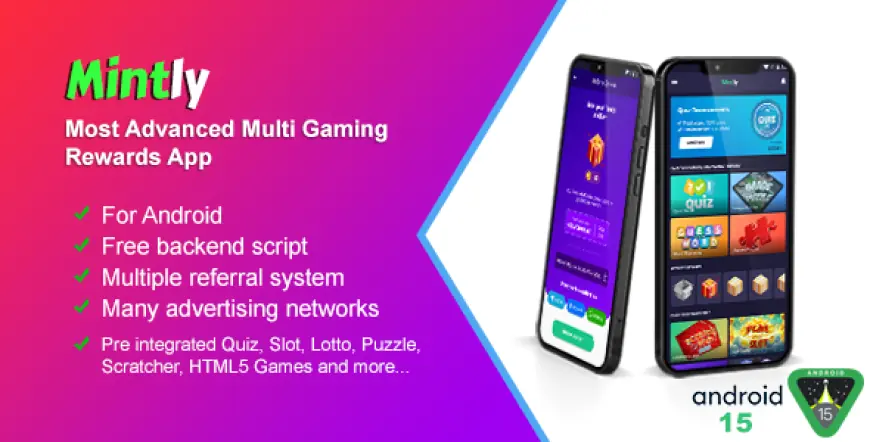 Mintly - Advanced Multi Gaming Rewards App