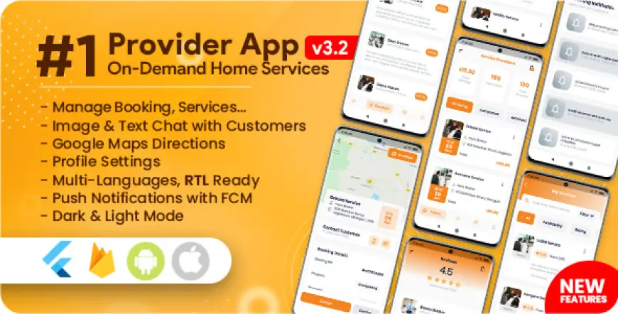 Service Provider App for On-Demand Home Services Complete Solution