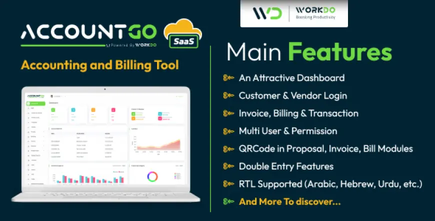 AccountGo SaaS - Accounting and Billing Tool