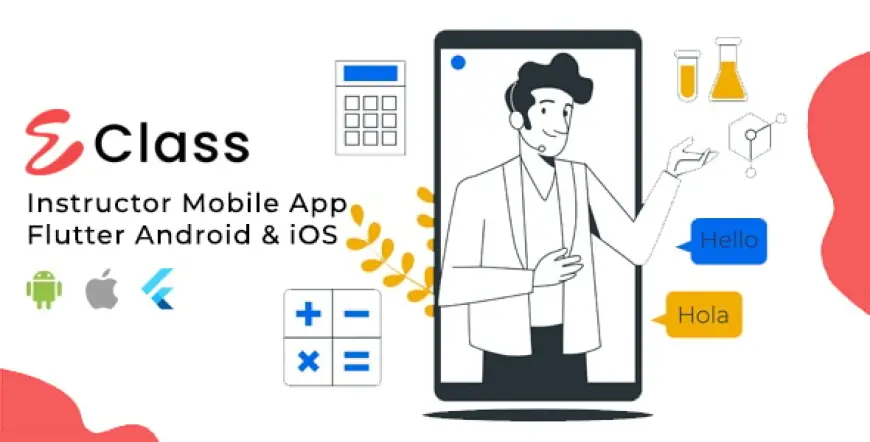 eClass LMS Instructor Mobile App - Flutter Android & iOS