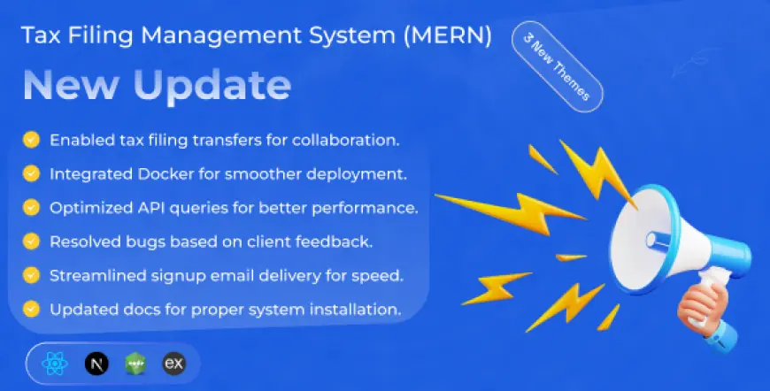 Taxstick - Tax Filing Management System (MERN)