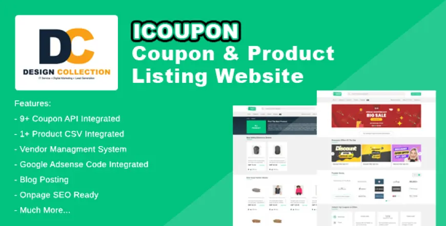 iCoupon - Coupon & Product Listing Website