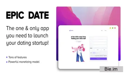 Epic Date - Social PHP Dating Platform