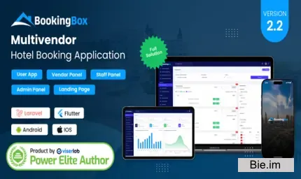 BookingBox - Complete MultiVendor Hotel Booking Application SAAS
