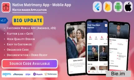 Native Matrimony App - Mobile App - ADDON