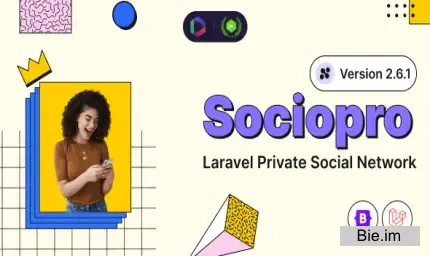 Sociopro - Laravel Private Social Network