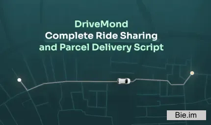 DriveMond v2.7 - Ride Sharing & Parcel Delivery Solution Scripts