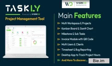 Taskly – Project Management Tool