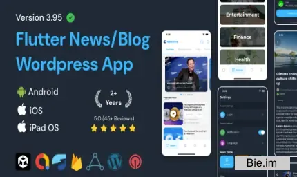 NewsPro - Blog/News/Article App For Wordpress