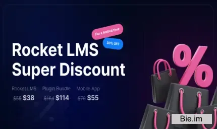 Rocket LMS - Learning Management & Academy Script