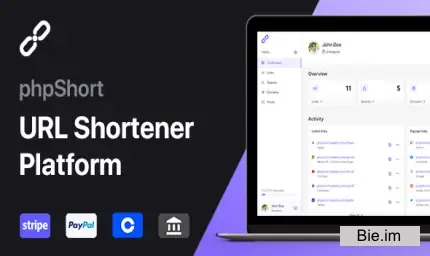phpShort v49 - URL Shortener Platform