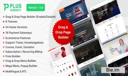 PlusAgency - Multipurpose Website CMS / Business CMS