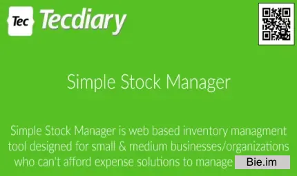 Simple Stock Manager