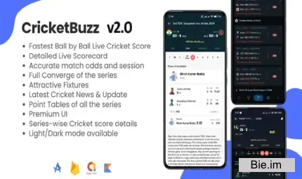 CricketBuzz - Live Cricket Score, Live Line Commentary, IPL Scores, Live ball by ball