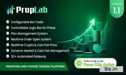 PropLab - PropFund and Funded Trading Platform