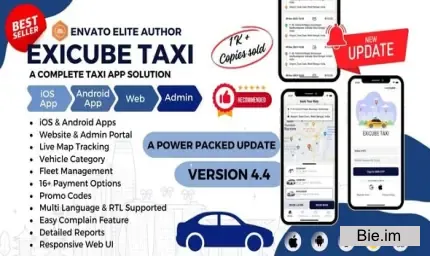 Exicube Taxi App