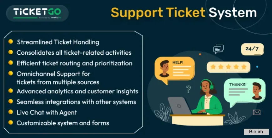 TicketGo - Support Ticket System