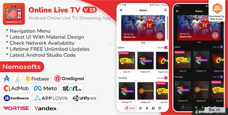 Android Online Live TV Streaming