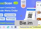 FoodScan v2.6 - Qr Code Restaurant Menu Maker and Contactless Table Ordering System with Restaurant POS - nulled