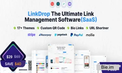 Linkdrop - SaaS Link Management Tool