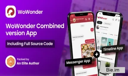 WoWonder Mobile - The Ultimate Combined Messenger & Timeline Mobile Application