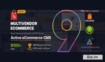 Active eCommerce CMS + Addons and Apps