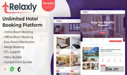 Relaxly - Unlimited Hotel Booking Platform