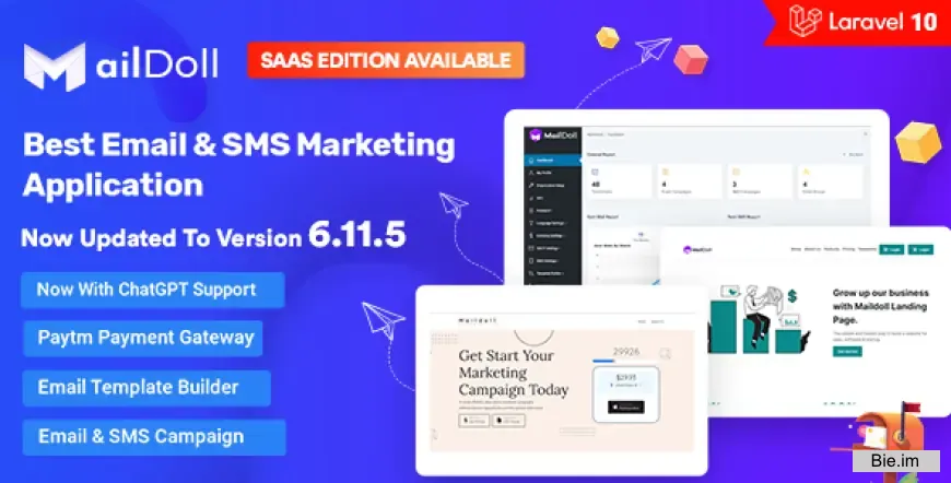 Maildoll - Email Marketing Application - A SAAS Based Email Marketing Software
