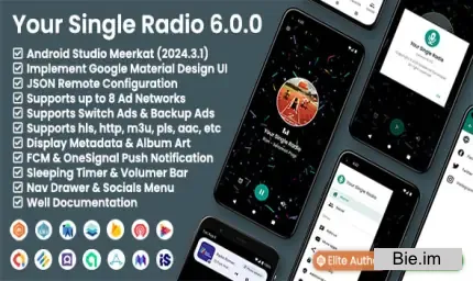 Your Radio App (Single Station)