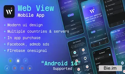 Flutter Webview - Web to App Converter for Flutter