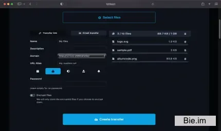 66transfer- Easy File Transfer Tool - PHP Script