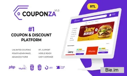 Couponza - Ultimate Coupons & Discounts Platform