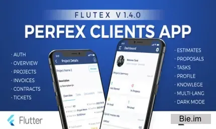Flutex - Perfex CRM Customer Mobile App