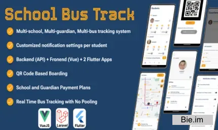 SchoolBusTrack - Multi School System for School Bus Tracking