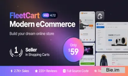 FleetCart v4.7.9 - Laravel Ecommerce CMS - nulled