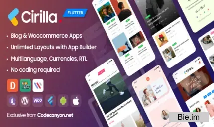Cirilla v4.2.7 - Multipurpose Flutter App For Wordpress & Woocommerce