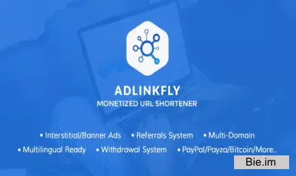 AdLinkFly - Monetized URL Shortener