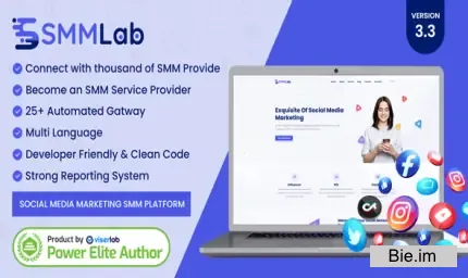 SMMLab - Social Media Marketing SMM Platform