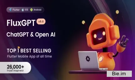 FluxGPT - Powerful ChatGPT, OpenAI Writing Assistant & Image Generator - Flutter Full App