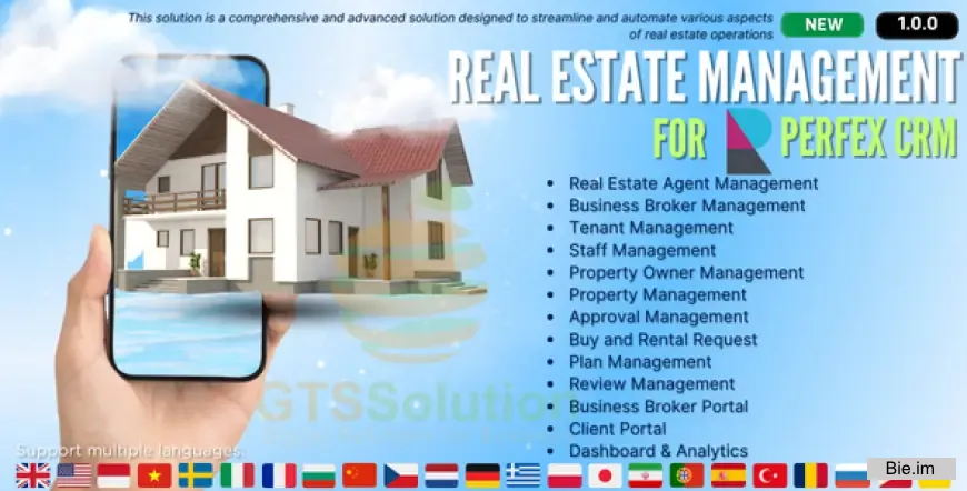 Real Estate Management module for Perfex CRM
