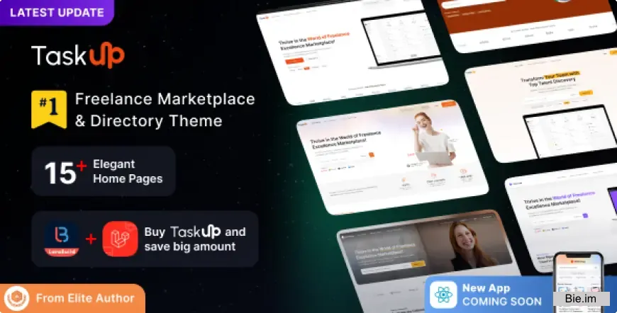 Taskup - Laravel Freelance Marketplace & Service Finder